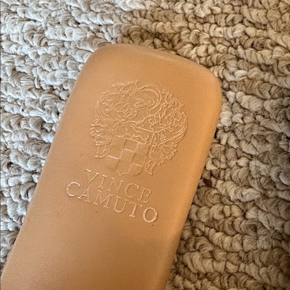 Vince Camuto Tan Braided Slides - Picture 2 of 5
